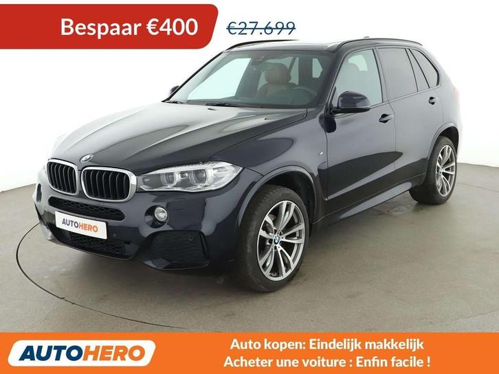 BMW X5 xDrive 25d (bj 2015, automaat), Auto's, BMW, Te koop, X5, 4x4, ABS, Achteruitrijcamera, Airbags, Airconditioning, Bluetooth