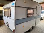 Retro caravannetje, geen keuring nodig, Caravanes & Camping, Caravanes, Particulier, Jusqu'à 3, 2 lits séparés, Autres marques