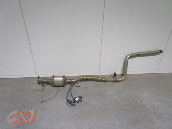 Catalyseur d'un Fiat Doblo, Autos : Pièces & Accessoires, Systèmes d'échappement, Fiat, Utilisé, 3 mois de garantie, Enlèvement ou Envoi