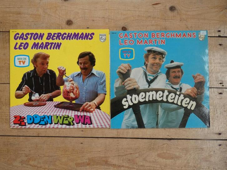 Gaston & Leo 2 LP’s, Cd's en Dvd's, Vinyl | Nederlandstalig, Gebruikt, Overige genres, 12 inch, Ophalen of Verzenden