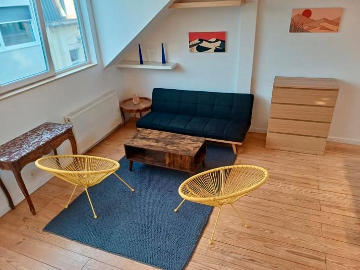 Appart 2 chambres Bruxelles-centre dispo le 1er avril, Immo, Appartementen en Studio's te huur, Brussel, 50 m² of meer