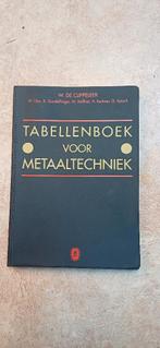 Tabellenboek voor metaaltechniek, Livres, Technique, Enlèvement, Neuf, Technologie des métaux
