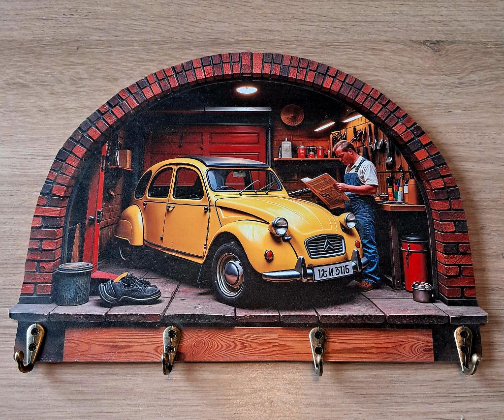 Citroën 2CV sleutelhanger, Enlèvement ou Envoi, Neuf, Transport