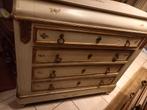 2 commodes avec tiroirs, Maison & Meubles, Armoires | Commodes, 3 ou 4 tiroirs, Enlèvement, Utilisé