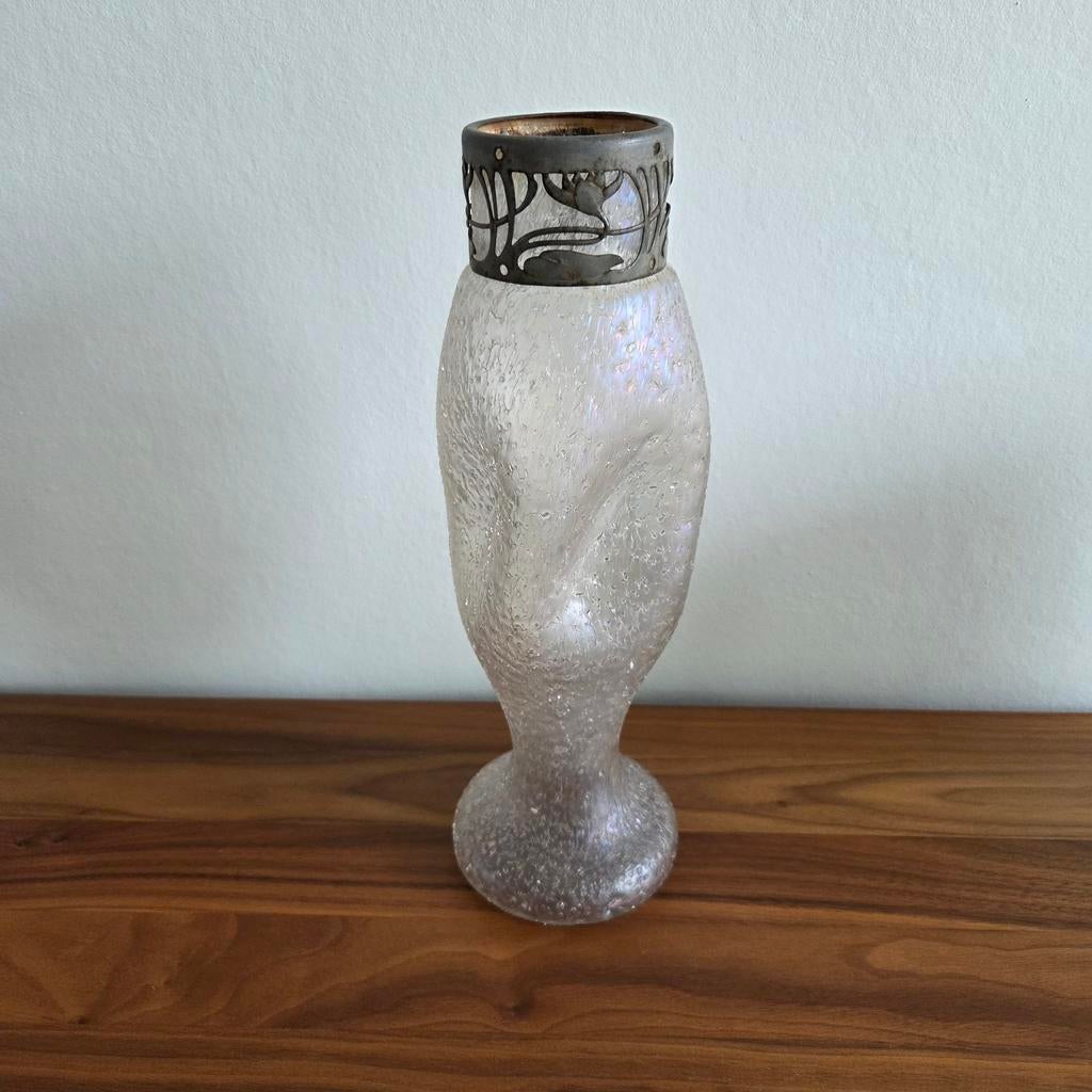 Vase de style art déco - irisé - 30 cm, Enlèvement ou Envoi