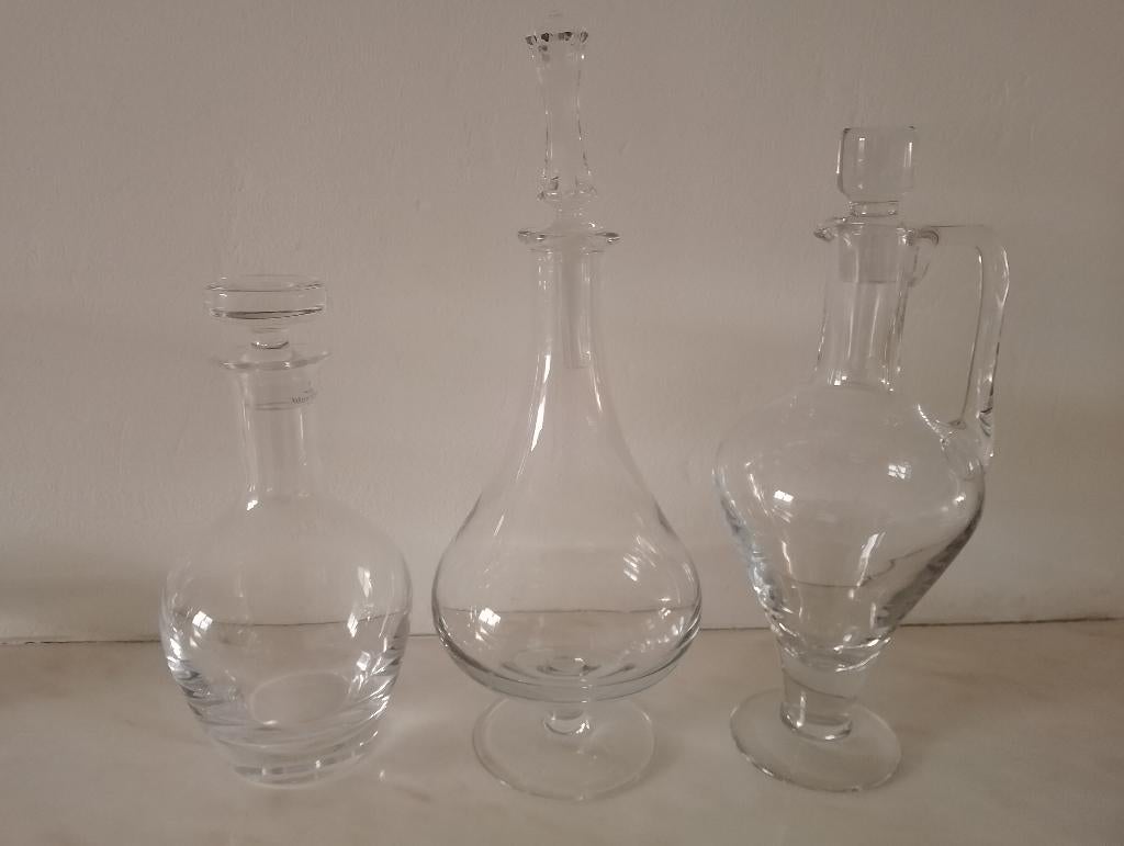 Carafes, Enlèvement