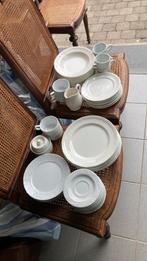 Borden tassen wit, Ophalen