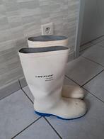 botte blanche taille 42 DUNLOPE/Botte de jardin, Enlèvement ou Envoi, Comme neuf, Hommes, Bottes
