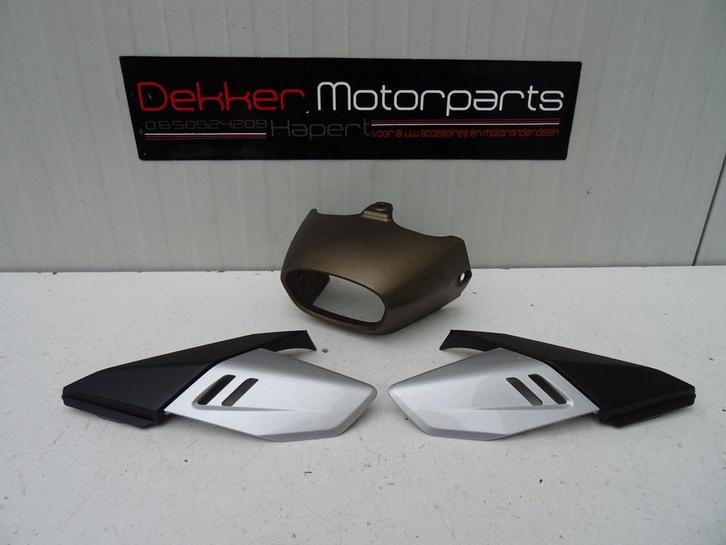 3x Uitlaat Afwerkkap Honda CBR1000RR Fireblade 2004-2005, Motoren, Onderdelen | Honda, Gebruikt, Ophalen of Verzenden