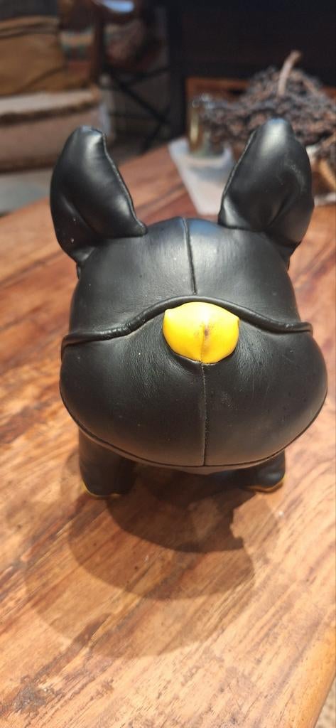 Bulldog Bully, Enfants & Bébés, Jouets | Peluches, Utilisé, Chien, Autres marques, Moyen (20 à 80 cm), Noir, Avec étiquette, Enlèvement ou Envoi