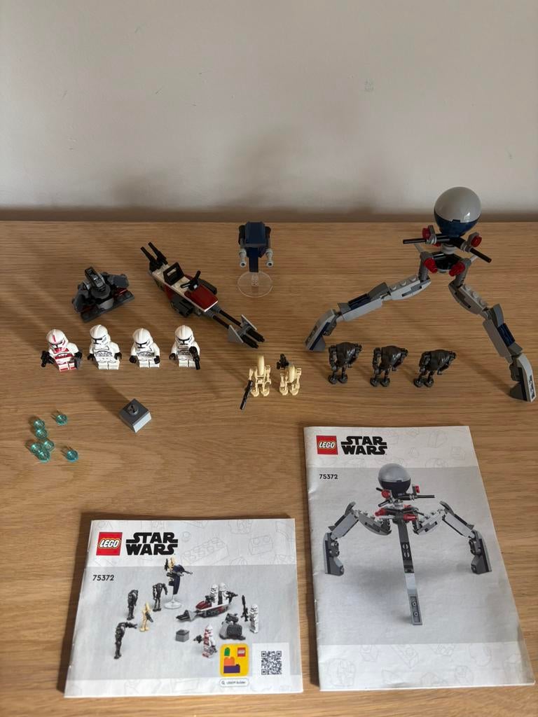 Lego star wars Clone Trooper & Battle Pack 75372, Star Wars, Lego, Ophalen of Verzenden, Zo goed als nieuw