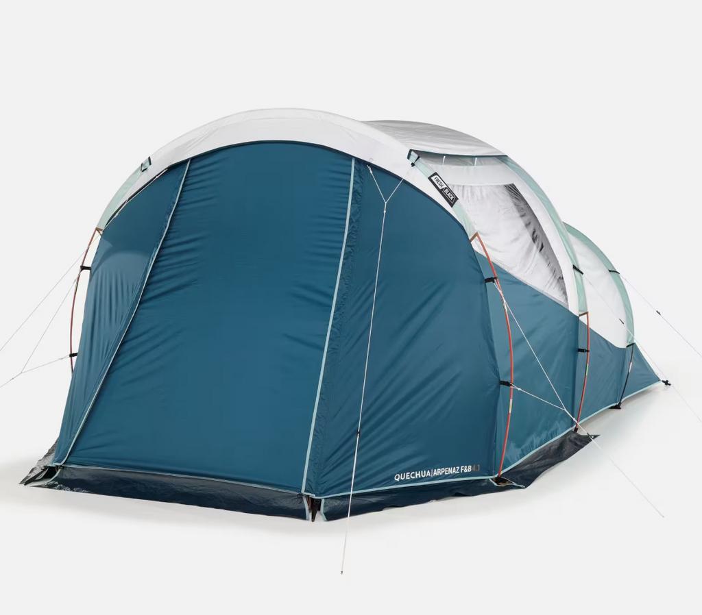 Kampeertent voor 4 personen Fresh & Black Arpenaz 4.1, Caravans en Kamperen, Tenten, Ophalen, Zo goed als nieuw
