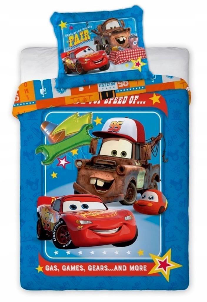Disney Cars Baby / Peuter Dekbedovertrek 100 x 135 - Katoen, Kinderen en Baby's, Kinderkamer | Beddengoed, Nieuw, Dekbedovertrek
