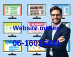 Website maken. Website / Webshop volledig functioneel, Computers en Software, Ophalen of Verzenden