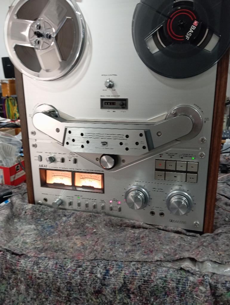 R/R Akaï GX-635 DB (Dolby) Enregistreur bande 10', TV, Hi-fi & Vidéo, Enregistreurs audio, Enlèvement, Magnétophone