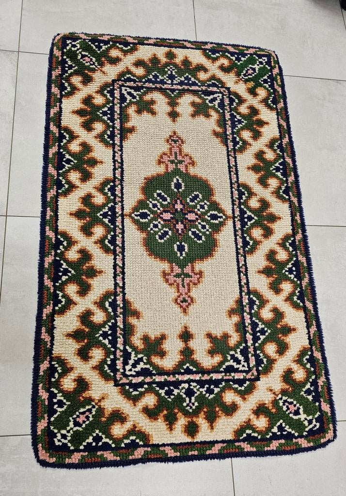 A vendre tapis fait main en laine Smyrne, Enlèvement ou Envoi