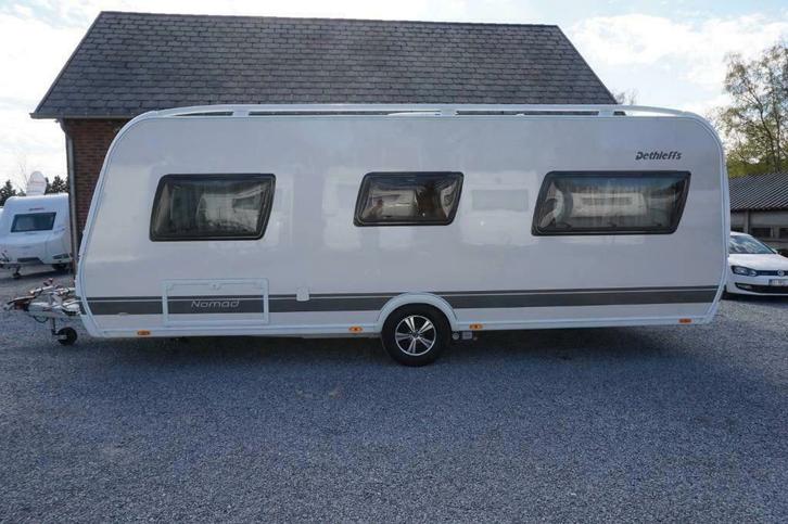 Caravan Dethleffs Nomad 560 FR, Caravans en Kamperen, Caravans, Particulier, tot en met 4, 1500 - 2000 kg, Rondzit, Dethleffs