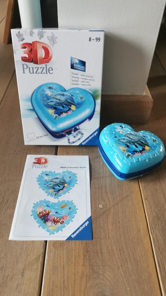 Ravensburger 3D puzzel, Ophalen of Verzenden, Minder dan 500 stukjes, Zo goed als nieuw, Rubik's of 3D-puzzel
