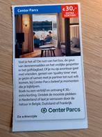 Kortingskaart voor Center Parcs., Tickets & Billets, Carte de réduction