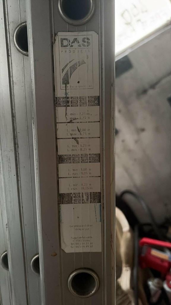 SOLIDE dakrandsteiger, Ophalen, Gebruikt, Daksteiger, 5 meter of hoger