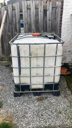 1000 liter vat, Ophalen, Kunststof, Gebruikt, Met kraantje