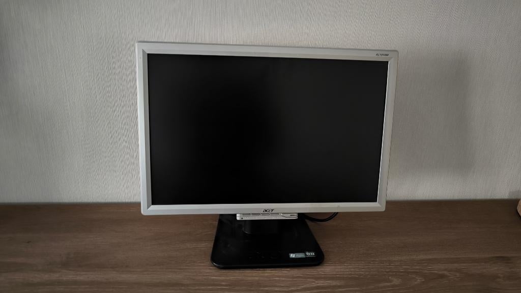 PC ACER MONITOR AL1916W, Ophalen, Gebruikt, HDMI, Overige typen