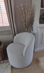 2 fauteuils cosy home  pivotant chic tissu beige neuve infos, Enlèvement, Neuf