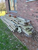 Houten balken, Doe-het-zelf en Bouw, Hout en Planken, Ophalen, Zo goed als nieuw