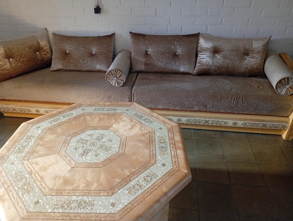 Marokkaanse zetel, Enlèvement, Utilisé, Tissus, Marokkaanse zetel