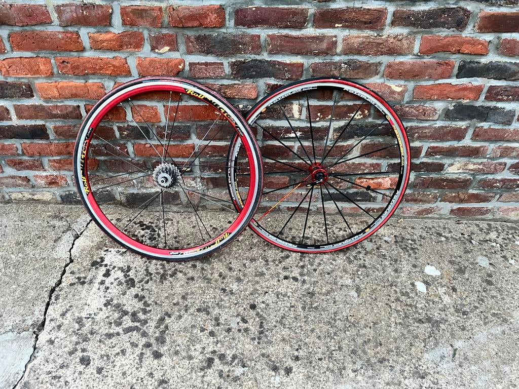 2 velgen, Fietsen en Brommers, Fietsonderdelen, Ophalen, Gebruikt, Racefiets, Wiel