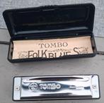 Tombo Folk Blues mondharmonica, Enlèvement ou Envoi, Comme neuf, Diatonique, Avec valise ou boîte