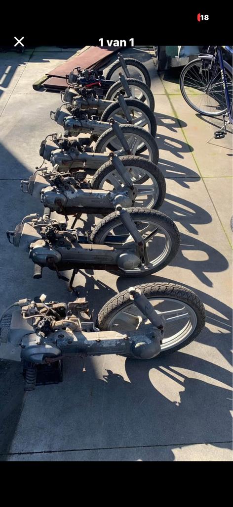 Honda wallaroo blokjes, Ophalen