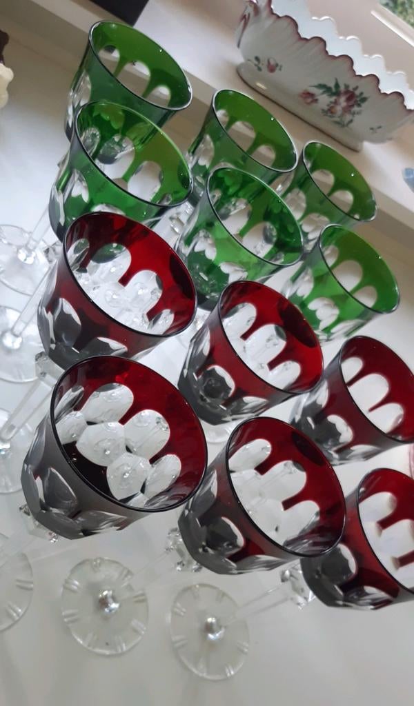 12 VERRES À VIN COLORÉS !, Enlèvement