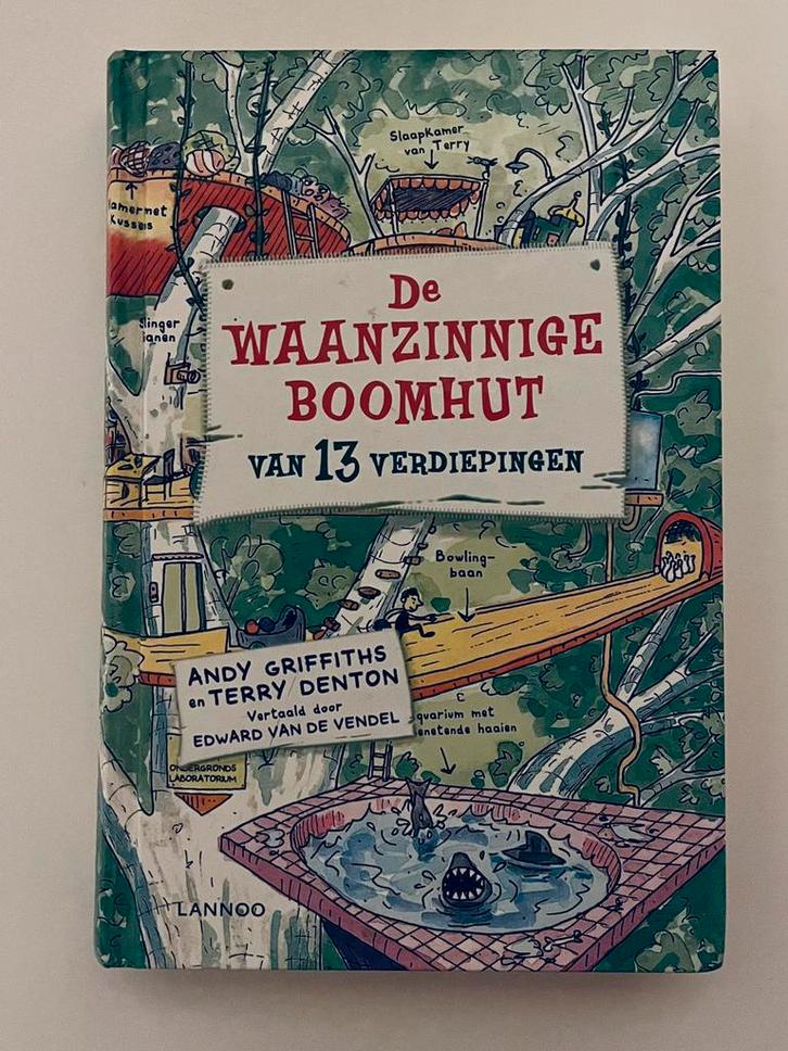 De waanzinnige boomhut met 13 verdiepingen, Boeken, Kinderboeken | Jeugd | onder 10 jaar, Zo goed als nieuw, Fictie algemeen, Ophalen