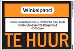 Winkelpand te huur op de turnhoutsebaan 105, Immo