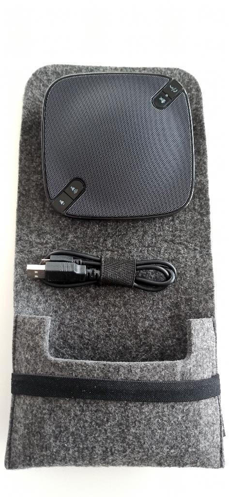 Philips Bluetooth conference luidspreker + case (nieuw), Computers en Software, Pc speakers, Zo goed als nieuw, Ophalen
