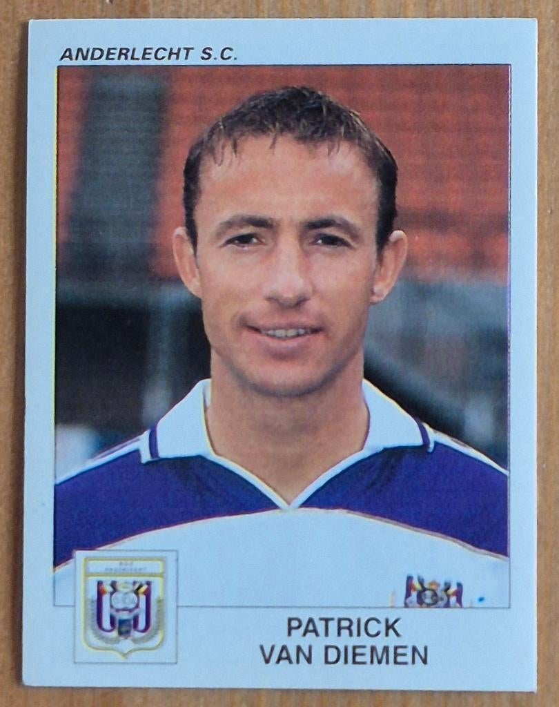 Panini Football 2001 #37 Patrick Van Diemen Anderlecht S.C., Enlèvement ou Envoi, Comme neuf, Autocollant