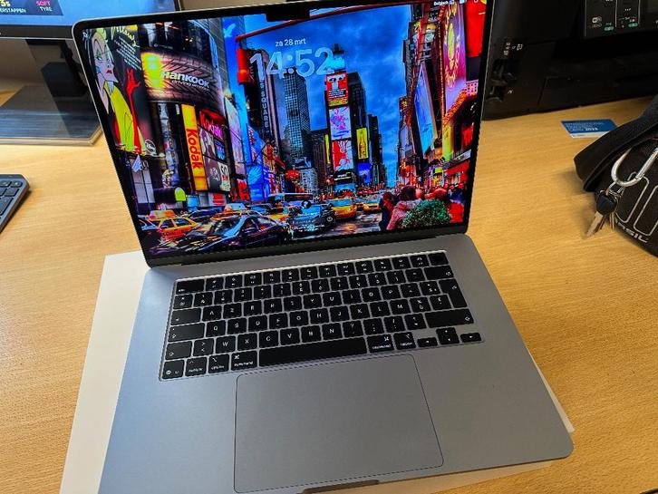 MacBook Air 15" M4 - 16GB RAM - 512GB SSD skyblue, Computers en Software, Apple Macbooks, Zo goed als nieuw, MacBook, 15 inch