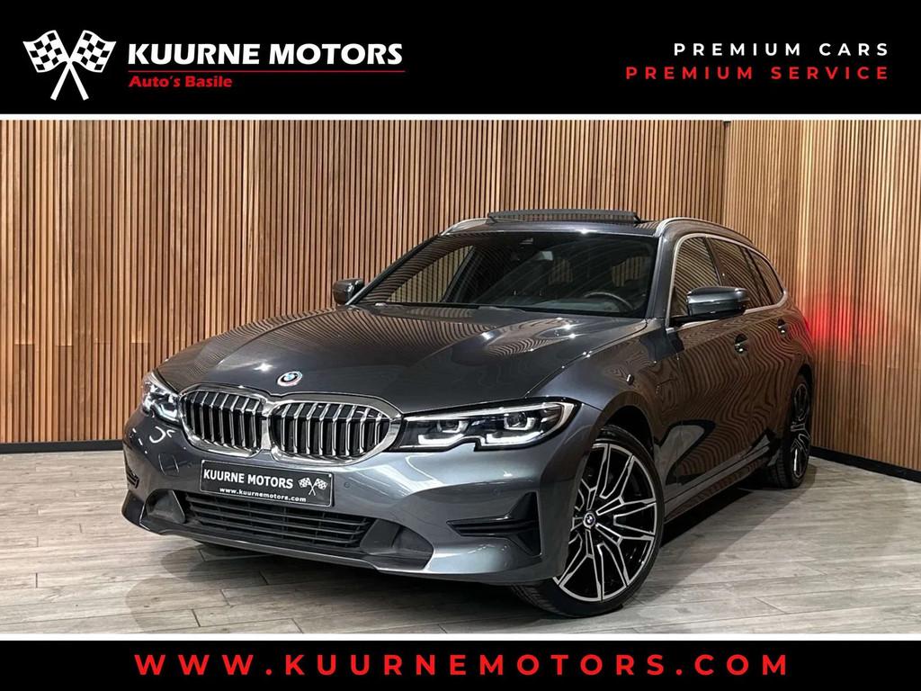 BMW 3 Serie 330 e Touring Alu19"/Pano/Leder/Led/Cam *1j gara, Cuir, Achat, Euro 6, Noir