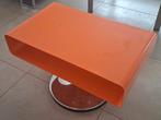 Vintage oranje salontafeltje, Huis en Inrichting, Ophalen, Gebruikt