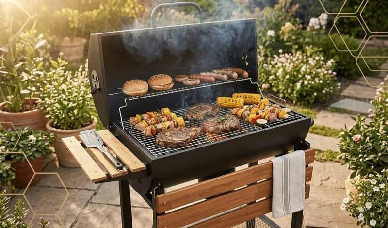 Grote BBQ NIEUW, Tuin en Terras, Houtskoolbarbecues, Ophalen, Nieuw, Onbekend