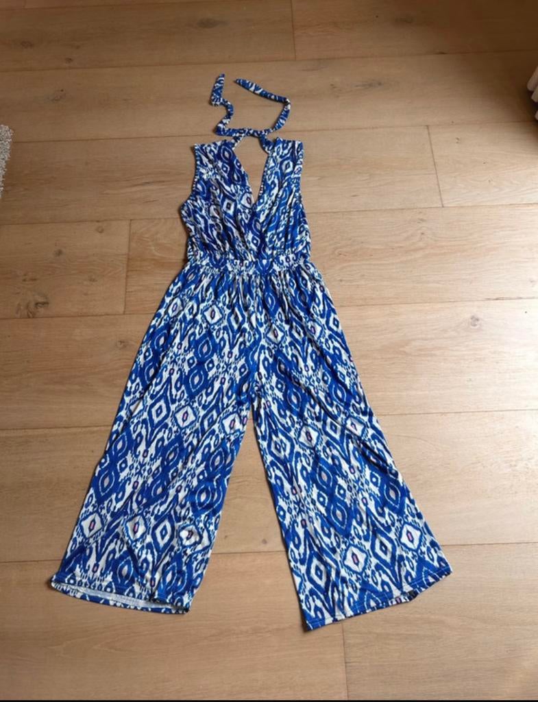 Nieuw - kleurrijke jumpsuit - TU, Kleding | Dames, Jumpsuits, Ophalen of Verzenden, Nieuw, Maat 38/40 (M), Blauw