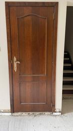 9 fineer eiken deuren, Doe-het-zelf en Bouw, Deuren en Vliegenramen, Ophalen, Gebruikt, 80 tot 100 cm, Binnendeur
