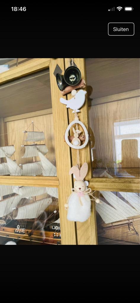 Hanger konijn decoratief, Ophalen of Verzenden, Zo goed als nieuw