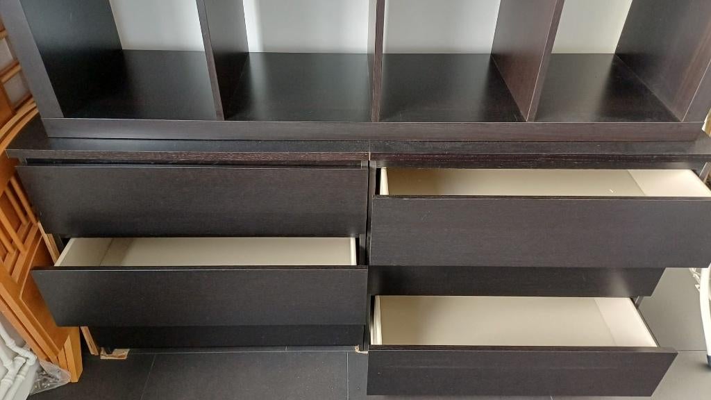 Kast met lades, Ophalen, Gebruikt, 50 tot 100 cm, 3 of 4 laden