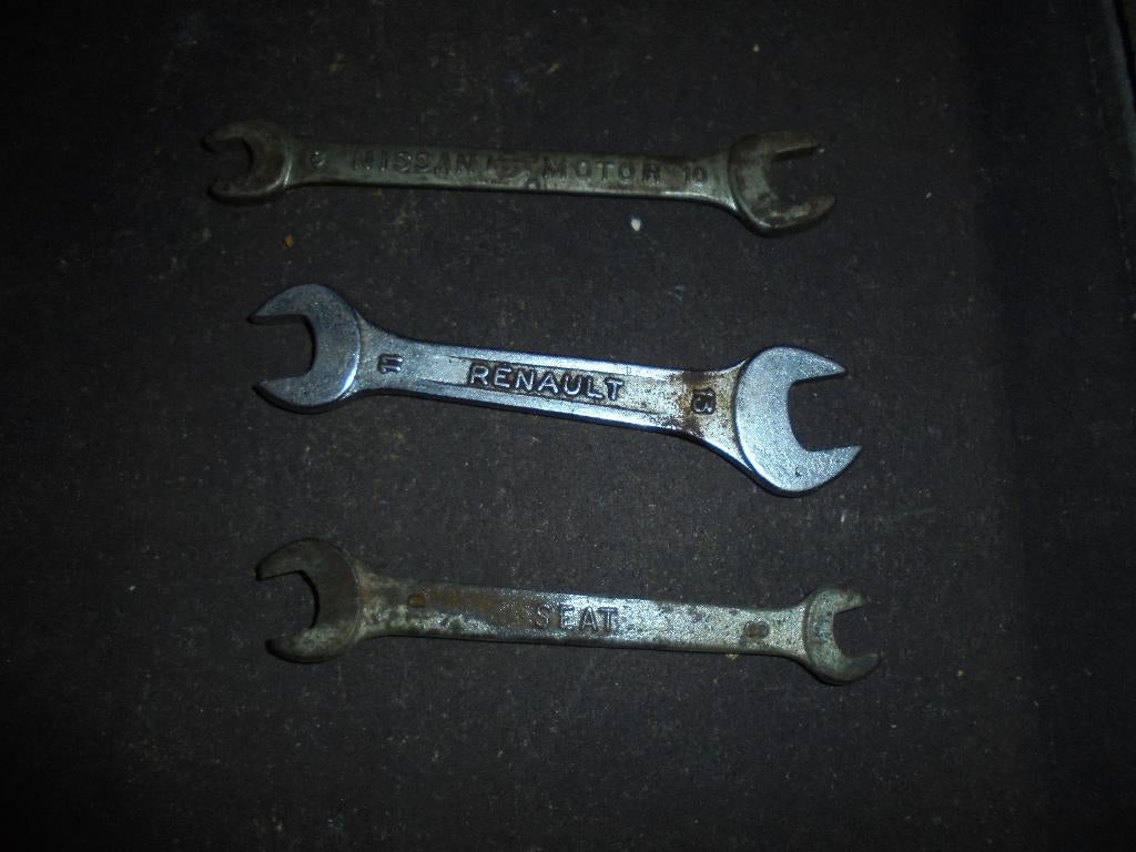 Steeksleutels met automerk, Auto diversen, Autogereedschap, Ophalen of Verzenden, Gebruikt