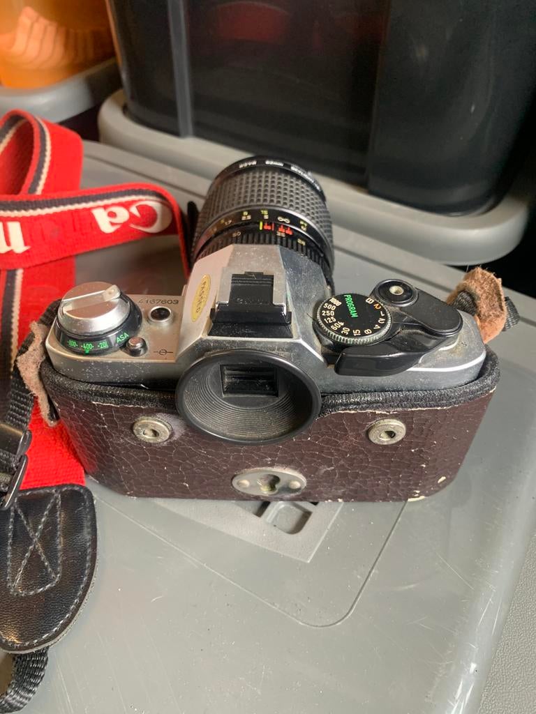 Canon AE-1 Program, Ophalen of Verzenden, Zo goed als nieuw, Canon