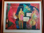 Maurice Estève  Litho   Jazz Orkest, Envoi