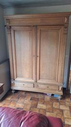 Eikenhouten kledingkast uit 1930, Antiek en Kunst, Ophalen