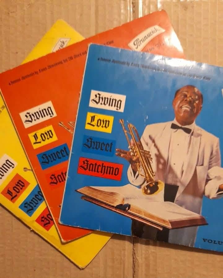 UN LOT DE LOUIS ARMSTRONG, Cd's en Dvd's, Vinyl | Jazz en Blues, Ophalen of Verzenden, 1960 tot 1980, Gebruikt, Jazz en Blues